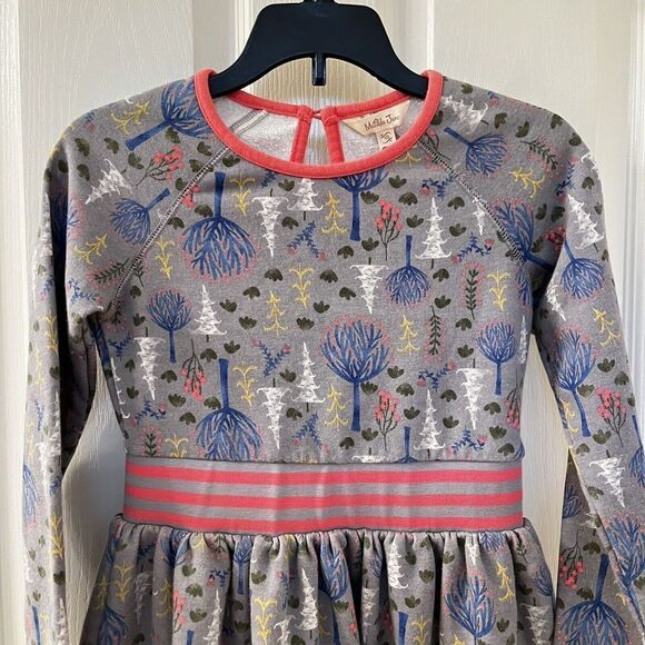Matilda Jane Make Believe Around Town Sweatshirt Dress Long Sleeve Girls Size 10 - Picture 2 of 16